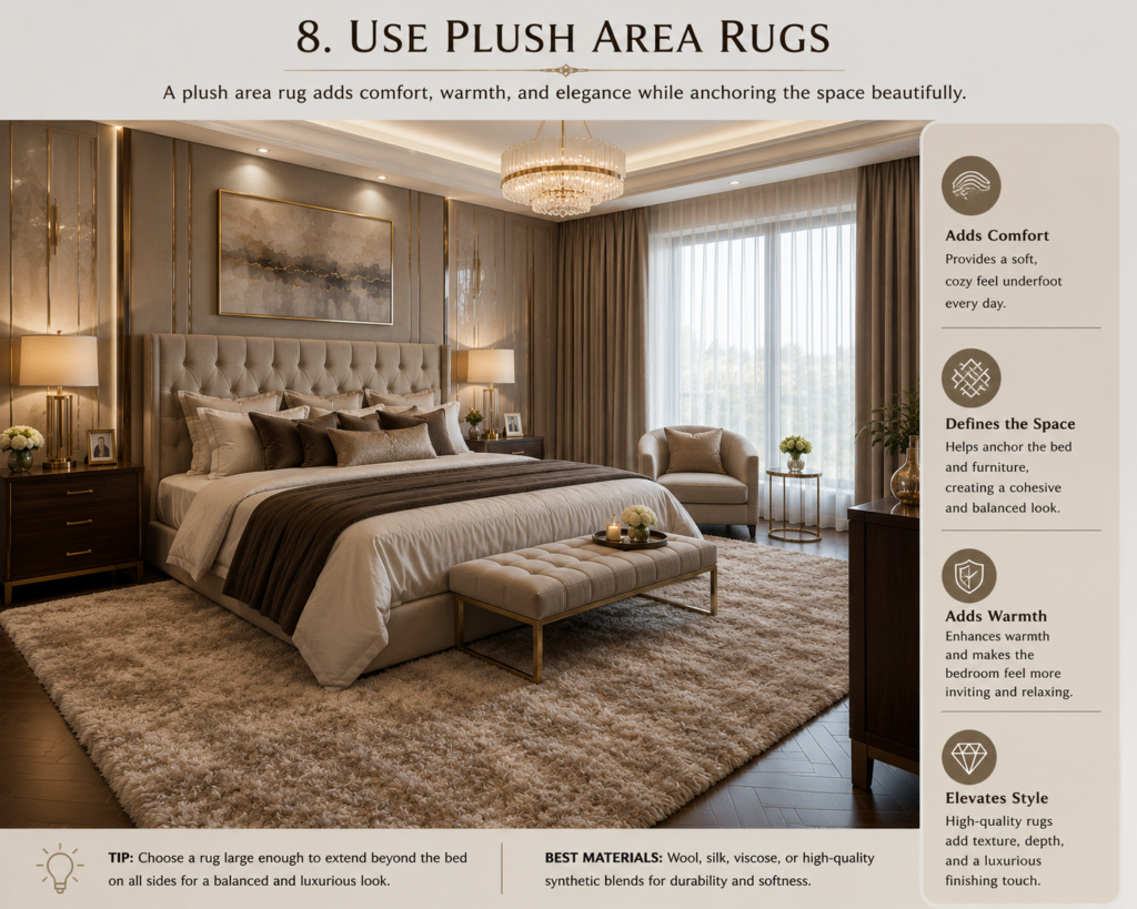 Use Plush Area Rugs