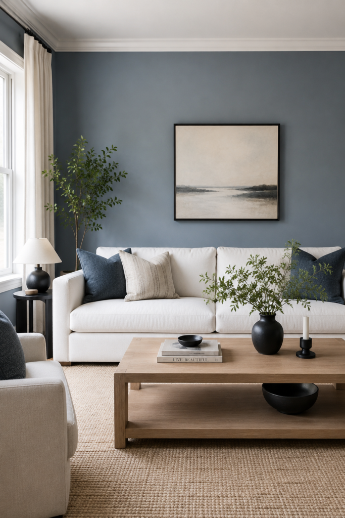 Use Blue Gray for a Quiet Modern Look
