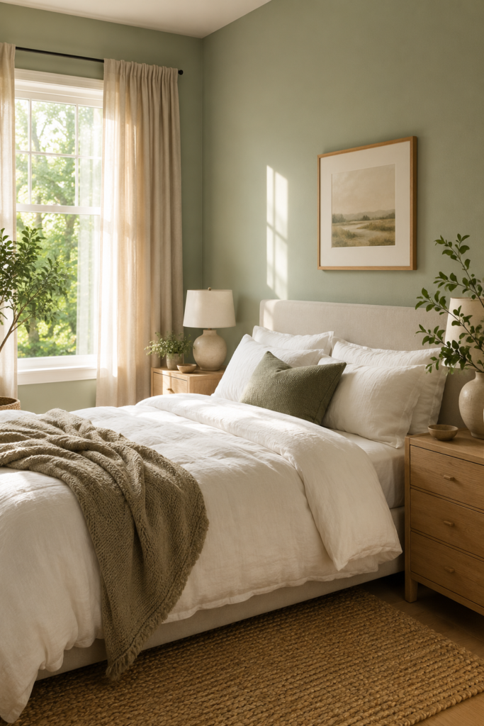 Use Soft Sage Green Walls