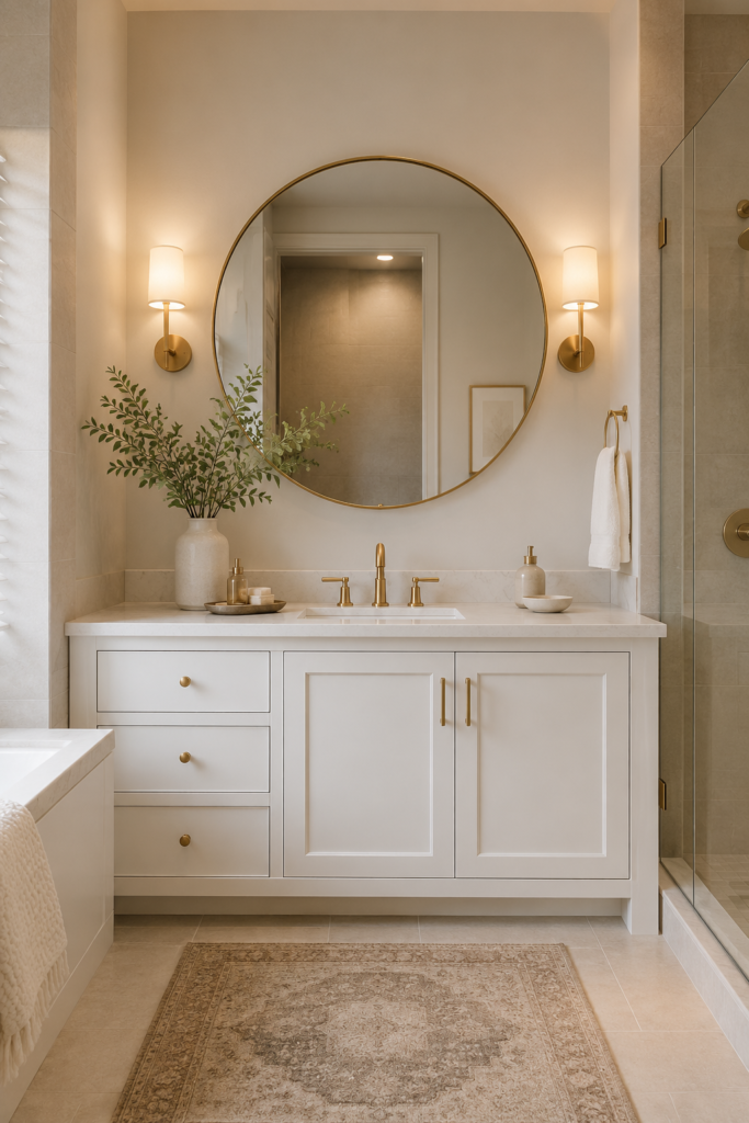 Large Mirror for a Brighter Look