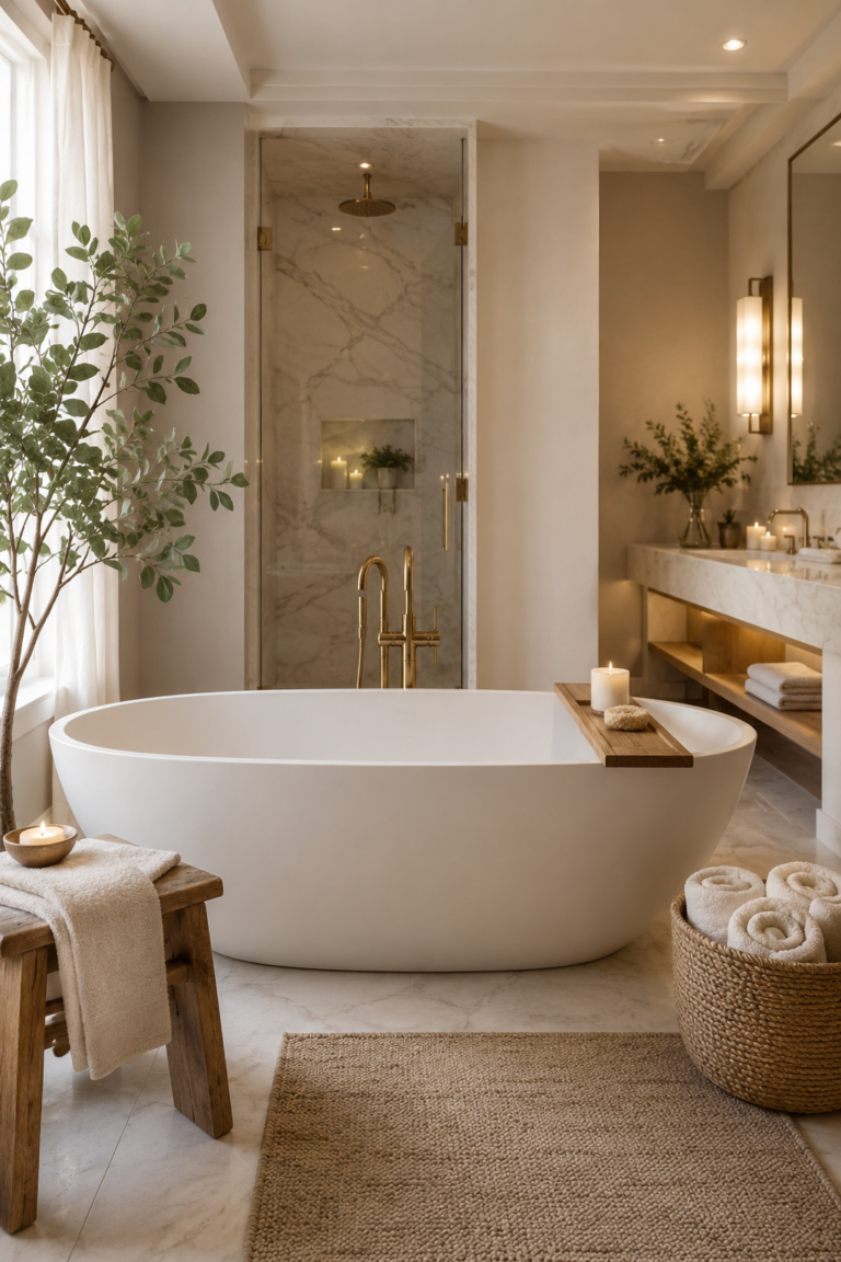 15 Luxury Bathroom Decor Ideas for a Spa Like Feel
