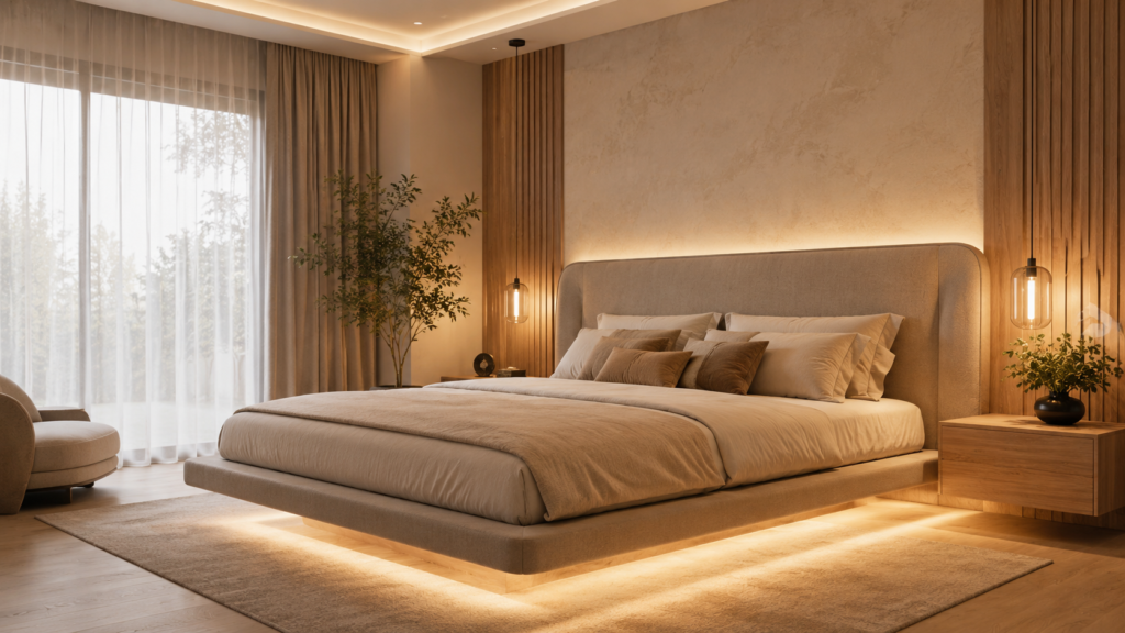 Space-Saving Small Bedroom