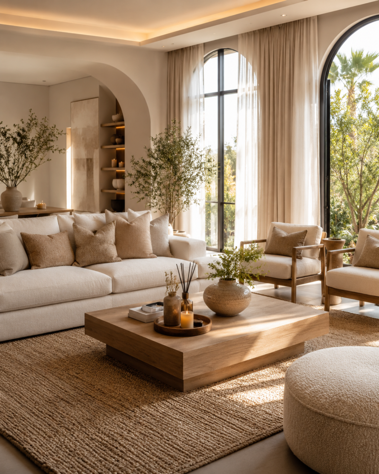 15 Luxury Living Room Decor Ideas for a Spa Like Feel