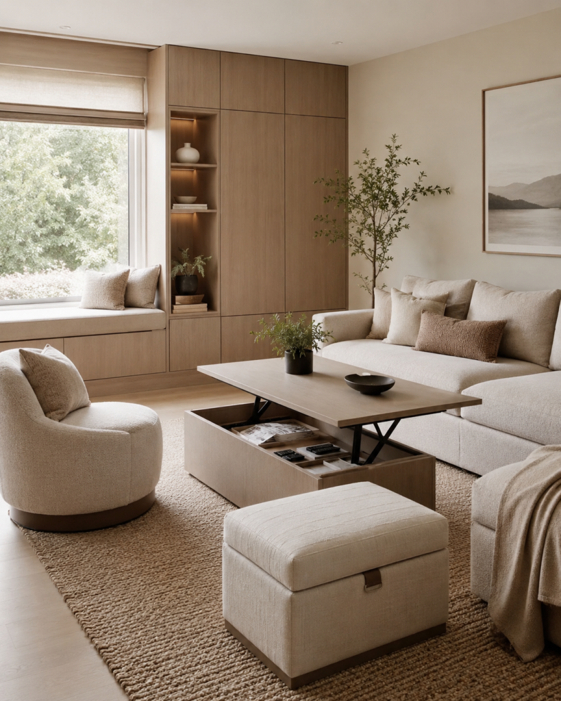 Storage to Reduce Clutter
