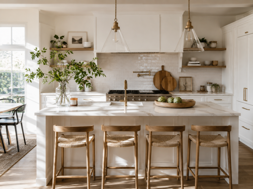 Warm Wood Accents