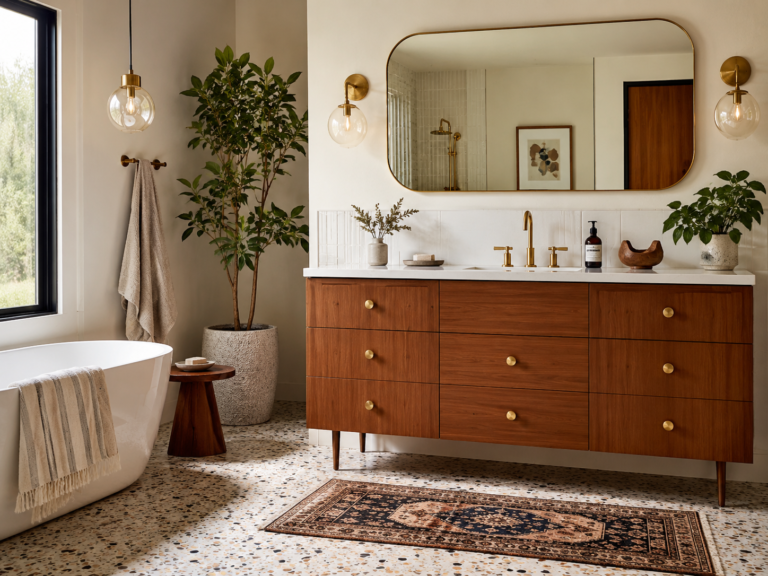 12 Mid Century Modern Bathroom Ideas You’ll Obsess Over