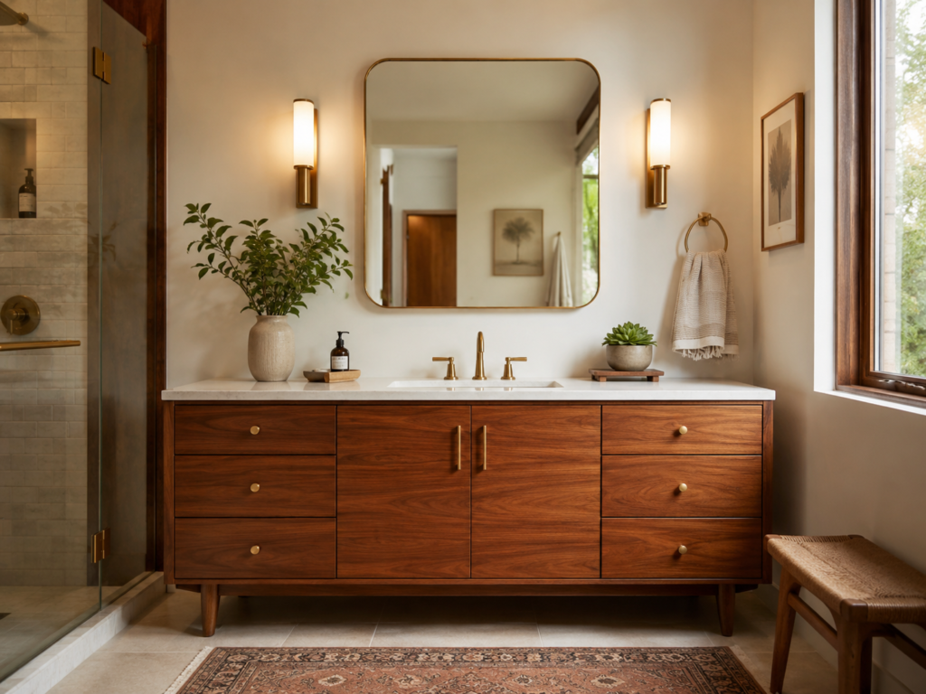 Mid Century Modern Bathroom
