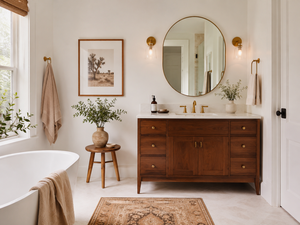 White Walls With Warm