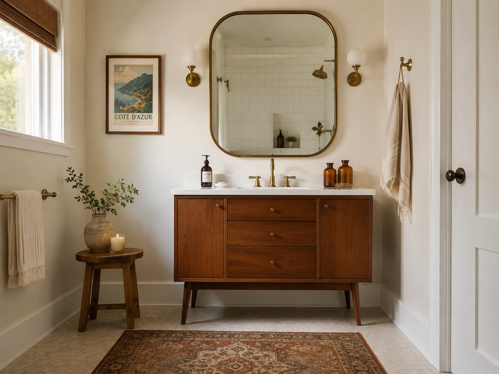 Minimal, Vintage-Inspired Decor