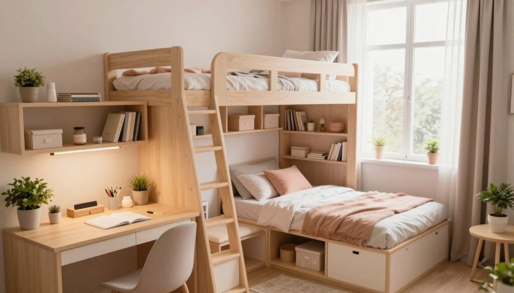 Clever Small Bedroom Hacks