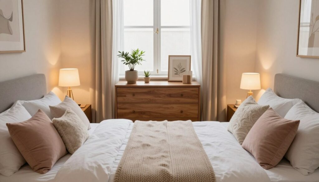 Cohesive Small Bedroom