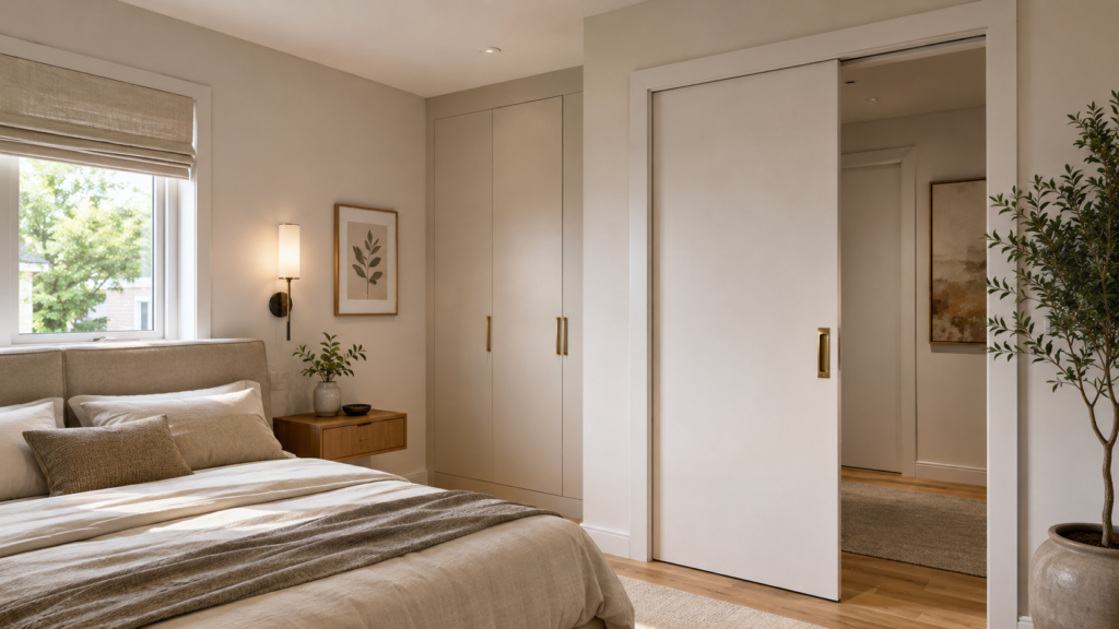 Pocket Bedroom Door
