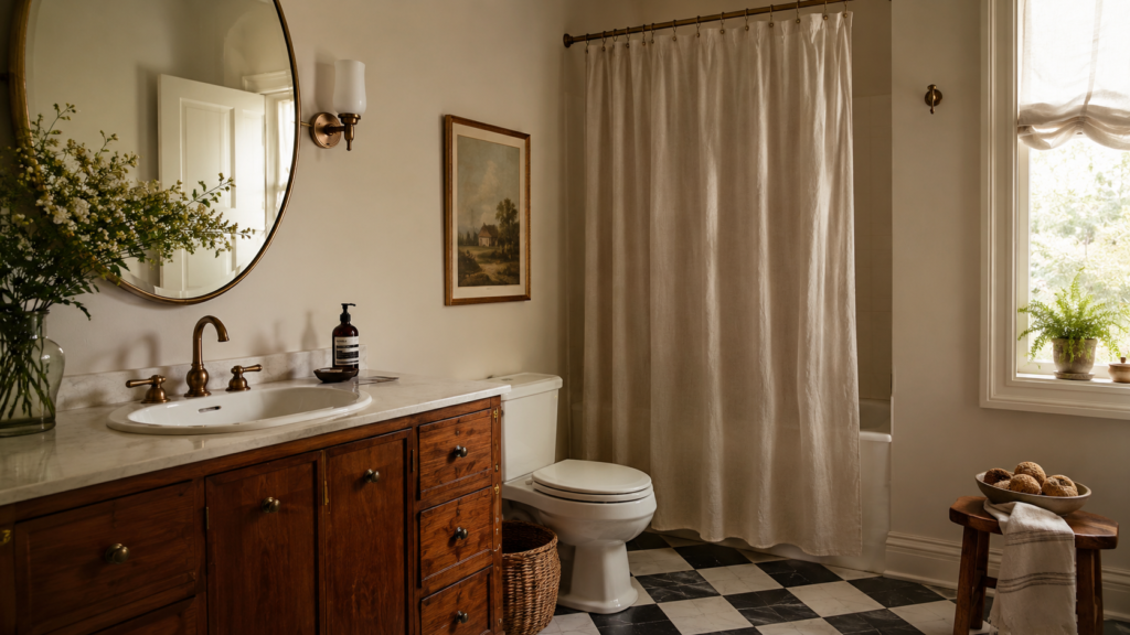 Vintage Modern Bathroom
