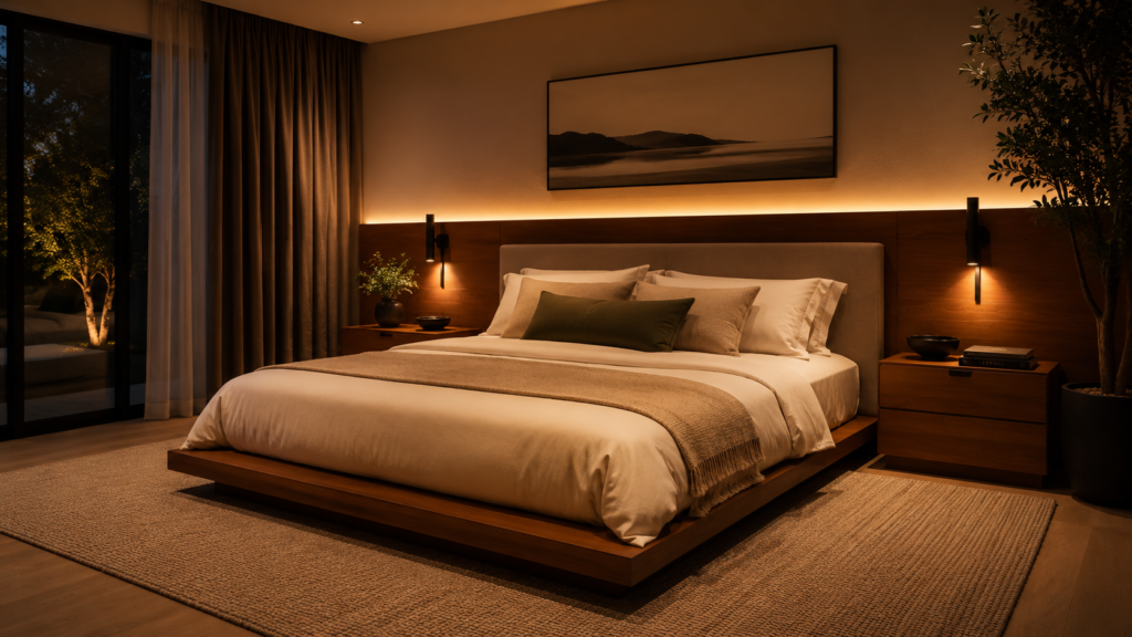 2. The Smart Lighting Bedroom